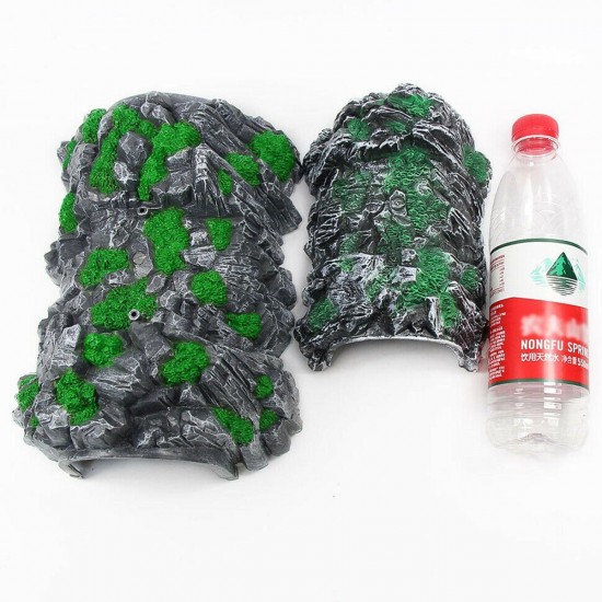 17.8CM Plastic Scale Model Toy Train Railway Cave Tunnels Sand Table Decorations 17.8CM Plastic Scale Model Toy Train Railway Cave Tunnels Sand Table Decorations