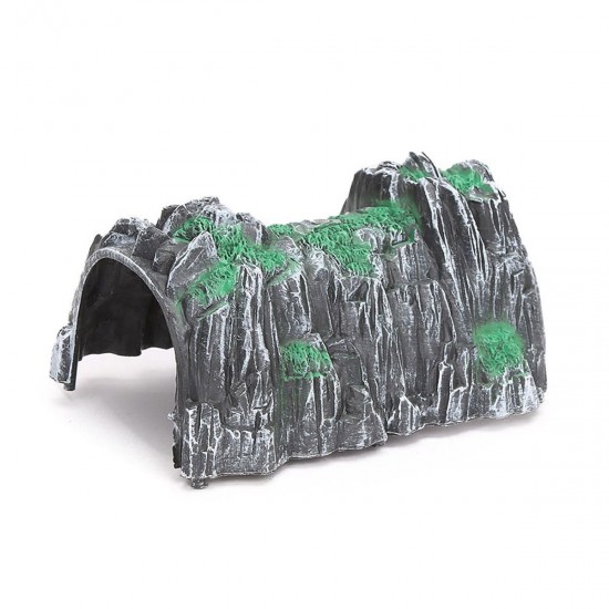 17.8CM Plastic Scale Model Toy Train Railway Cave Tunnels Sand Table Decorations 17.8CM Plastic Scale Model Toy Train Railway Cave Tunnels Sand Table Decorations