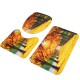 180X180CM Forest Waterproof Shower Curtain Bathroom Toilet Lid Seat Cover Bath Mat Pad Set 180X180CM Forest Waterproof Shower Curtain Bathroom Toilet Lid Seat Cover Bath Mat Pad Set