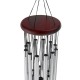 18/27 Tubes Hanging Wind Chimes Wood Metal for Home Yard Garden Decoration Gift