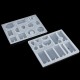 184Pcs Resin Casting Mold Silicone DIY Mold Jewelry Pendant Mould Making Craft Kit