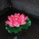 18cm Floating Artificial Lotus for Aquarium Fish Tank Pond Water Lily Lotus Flower Home Decorations