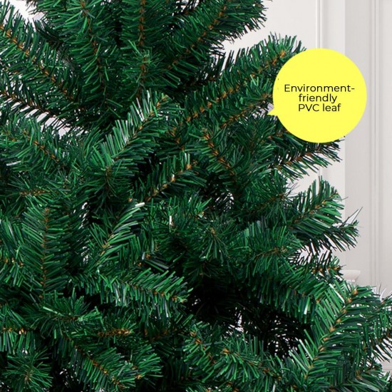 1.8m Green Christmas Tree 570t PVC Leaf Removable Mini Artificial Christmas Tree Decorations Christmas Tree Decoration Xmas Tree 1.8m Green Christmas Tree 570t PVC Leaf Removable Mini Artificial Christmas Tree Decorations Christmas Tree Decoration Xmas Tree