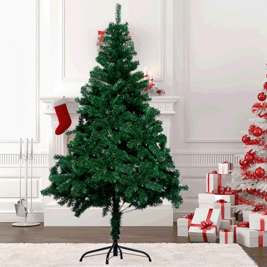 1.8m Green Christmas Tree 570t PVC Leaf Removable Mini Artificial Christmas Tree Decorations Christmas Tree Decoration Xmas Tree