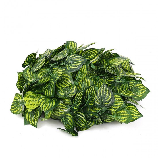 198cm Artificial Ivy Leaf Vine Foliage Green Hanging Garland Plant Home Wedding Decorations 198cm Artificial Ivy Leaf Vine Foliage Green Hanging Garland Plant Home Wedding Decorations