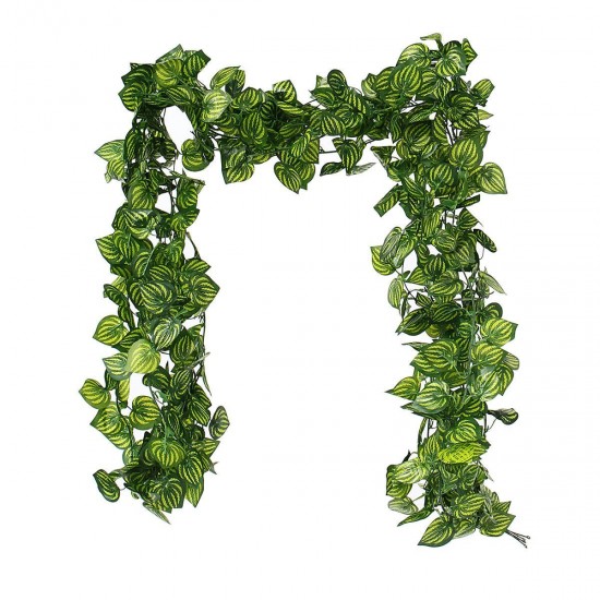 198cm Artificial Ivy Leaf Vine Foliage Green Hanging Garland Plant Home Wedding Decorations 198cm Artificial Ivy Leaf Vine Foliage Green Hanging Garland Plant Home Wedding Decorations