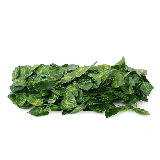 198cm Artificial Ivy Leaf Vine Foliage Green Hanging Garland Plant Home Wedding Decorations