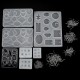 198pcs Silicone Mold Making Jewelry Pendant DIY Resin Casting Craft Tool Kit 198pcs Silicone Mold Making Jewelry Pendant DIY Resin Casting Craft Tool Kit