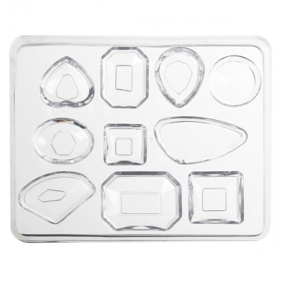 198pcs Silicone Mold Making Jewelry Pendant DIY Resin Casting Craft Tool Kit