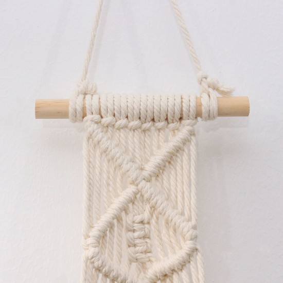 1M Pot Holder Macrame Plant Hanger Hanging Basket Hemp Rope Braid Craft Decoration