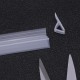 1M h-Shape Bath Shower Screen Door Window Water Sealing Strip Straight 6/8/10/12mm 1M h-Shape Bath Shower Screen Door Window Water Sealing Strip Straight 6/8/10/12mm