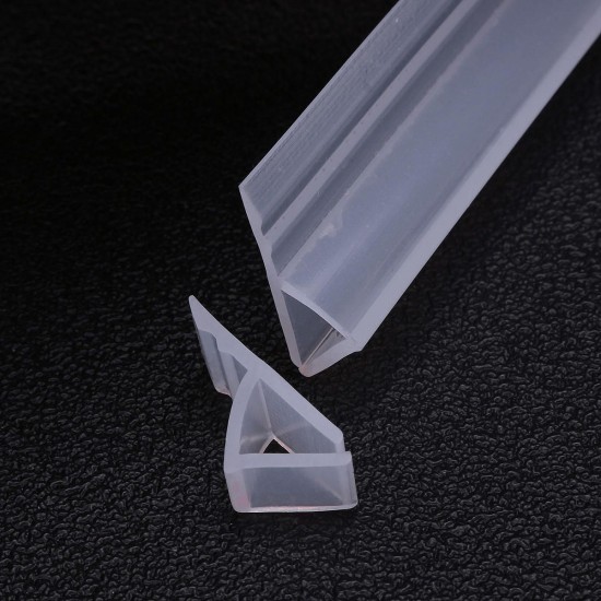 1M h-Shape Bath Shower Screen Door Window Water Sealing Strip Straight 6/8/10/12mm 1M h-Shape Bath Shower Screen Door Window Water Sealing Strip Straight 6/8/10/12mm