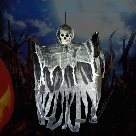 1PCS 90x100cm Halloween Skull Hanging Ghost Props Decoration Props 1PCS 90x100cm Halloween Skull Hanging Ghost Props Decoration Props