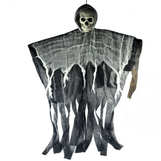 1PCS 90x100cm Halloween Skull Hanging Ghost Props Decoration Props 1PCS 90x100cm Halloween Skull Hanging Ghost Props Decoration Props