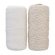 1mmx400m Beige White Woven Cotton Rope Braided Wire 1mmx400m Beige White Woven Cotton Rope Braided Wire