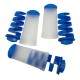 2 In1 Silicone Spiral Strip Ice Cube Ice Lolly DIY Cream Popsicle Yogurt Ice Mold Ice Maker Icebox 2 In1 Silicone Spiral Strip Ice Cube Ice Lolly DIY Cream Popsicle Yogurt Ice Mold Ice Maker Icebox