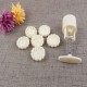 2 Sets Mooncake Pastry Press Mold DIY Hand Flower Pattern Mould 50g w/11 Stamps Round Triangle 2 Sets Mooncake Pastry Press Mold DIY Hand Flower Pattern Mould 50g w/11 Stamps Round Triangle