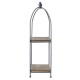2 Tier Plant Stand Metal Flower Pot Garden Shelf Display Rack Outdoor Indoor 2 Tier Plant Stand Metal Flower Pot Garden Shelf Display Rack Outdoor Indoor