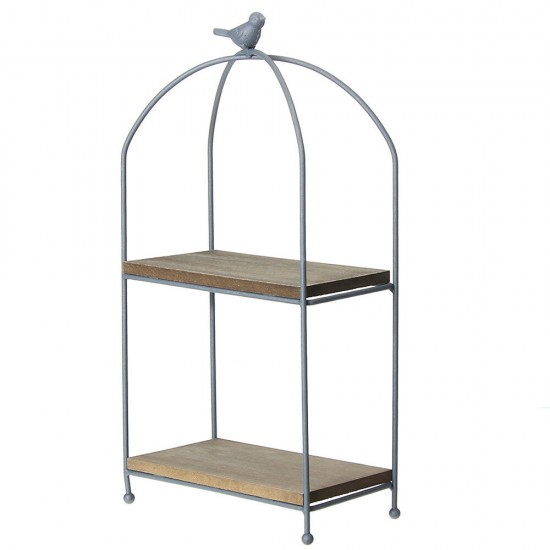 2 Tier Plant Stand Metal Flower Pot Garden Shelf Display Rack Outdoor Indoor 2 Tier Plant Stand Metal Flower Pot Garden Shelf Display Rack Outdoor Indoor
