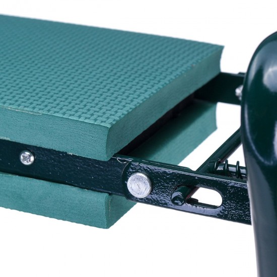 2 in 1 Portable Folding Foam Padded Chair Seat Knee Pad Kneeler Gardening Stool 2 in 1 Portable Folding Foam Padded Chair Seat Knee Pad Kneeler Gardening Stool
