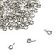 200Pcs Resin Casting Molds Screw Eye Pins Threaded DIY Jewelry Craft Accessories