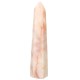 200g Natural Rhodochrosite Crystals Obelisk Quartz Point Healing Gemstone Mineral