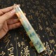 200mm Natural Asian Rare Citrine Quartz Crystal Hexagonal Wand Point Healing Decorations Gift