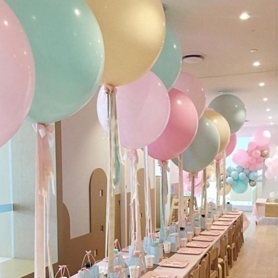 200pcs Mini Pastel Latex Balloons Birthday Party Wedding Bridal Anniversary Decorations