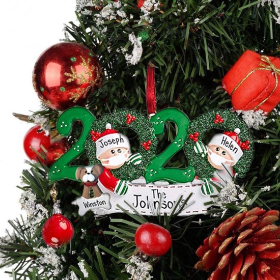 2020 Christmas Birthdays Party Decoration Gift Personalized Hanging Ornaments