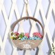 20/25cm Flower Pot House Garden Plant Holder Hanger Wall Hanging Rope Basket