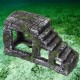 20CM Reptile Turtle Basking Frog Floating Platform Ladder Cave Rock Aquarium Decorations