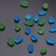 20Pcs Sea Beach Glass Beads Jewelry Vase Aquarium Fish Tank Decorations 12-18mm 20Pcs Sea Beach Glass Beads Jewelry Vase Aquarium Fish Tank Decorations 12-18mm