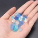 20Pcs Sea Beach Glass Beads Jewelry Vase Aquarium Fish Tank Decorations Craft 10-16mm