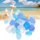 20Pcs Sea Beach Glass Beads Jewelry Vase Aquarium Fish Tank Decorations Craft 10-16mm