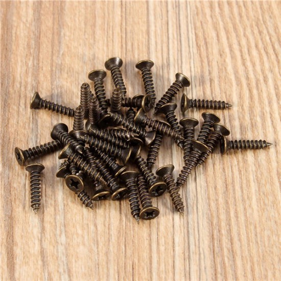 20pcs 4.8x1.5cm Cabinet Handles Knobs Bronze Charm Connectors With Screws 20pcs 4.8x1.5cm Cabinet Handles Knobs Bronze Charm Connectors With Screws