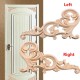 20x10CM Wood Carved Corner Onlay Unpainted Frame Decoration 20x10CM Wood Carved Corner Onlay Unpainted Frame Decoration