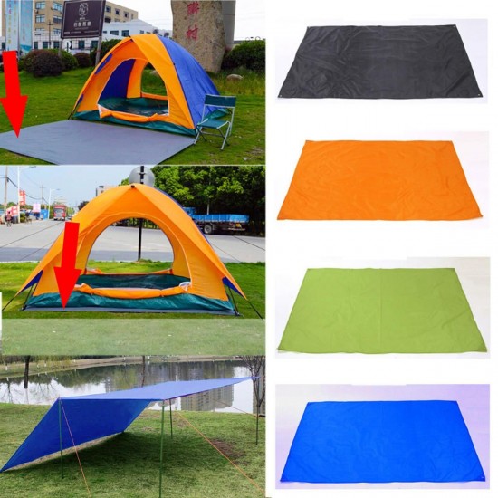 210*200cm Tent Tarp Rain Hammock Shelter Waterproof Camping Pad Cover