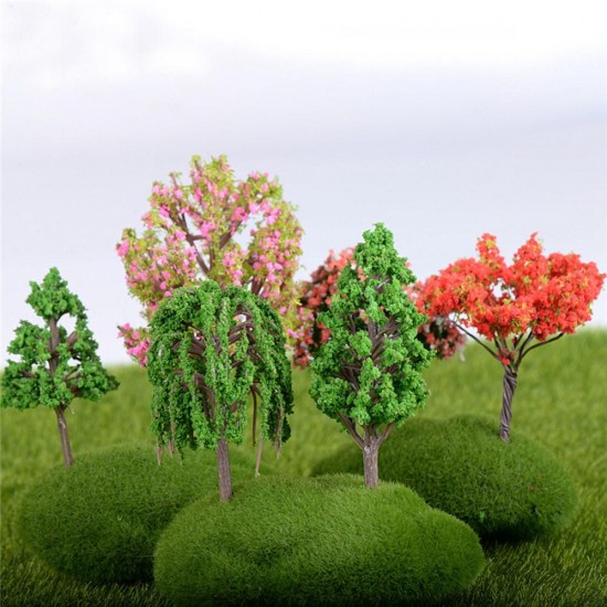 21Pcs/Lot Sand Table Model Garden Micro Landscape Flower Tree Combination Decorations 21Pcs/Lot Sand Table Model Garden Micro Landscape Flower Tree Combination Decorations