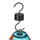 21x11cm Bird Feeder Plastic Flower Bird Feeder Stained Durable Glass Bottle Hummingbird Feeder