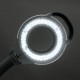 220V 24W Magnifying Floor Lamp Beauty Light Pro 8x Diopter LED Glass Len Facial Light Beauty Machine
