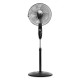 220V 50Hz 55W Floor Stand Pedestal Fan Household Electric Fan Head Shaking Dormitory Fan