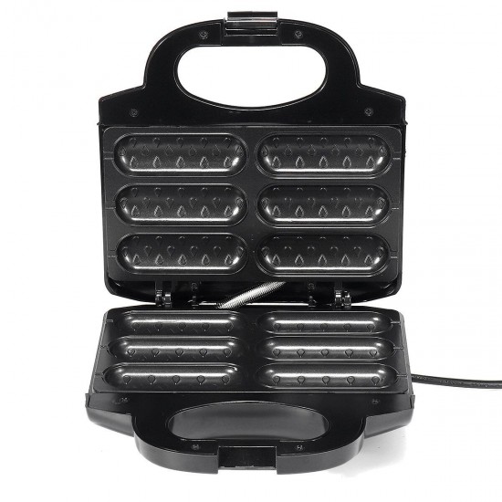 220V Hotdog Waffle Bread Maker Electric 6pcs Lolly Home Sausage Muffin Cooker Machine 220V Hotdog Waffle Bread Maker Electric 6pcs Lolly Home Sausage Muffin Cooker Machine