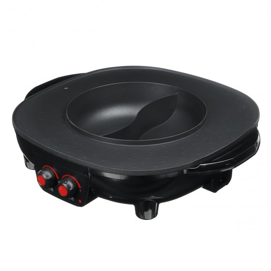 220v 2100W Electric Barbecue Hotpot Oven Grill Smokeless Hotpot Machine BBQ Oven 220v 2100W Electric Barbecue Hotpot Oven Grill Smokeless Hotpot Machine BBQ Oven