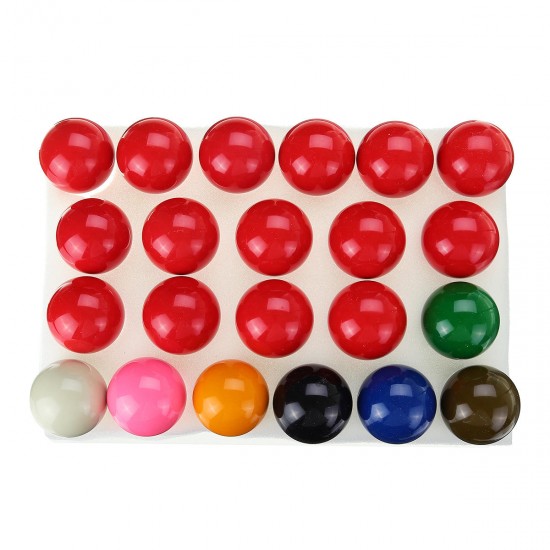 22Pcs/Set 2-1/16'' Inch Deluxe American Snooker Set Complete Billiard Decorations