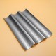 2/3 Grooves Alloy Non Stick French Bread Baking Tray Baguette Pan Tin Tray Bakeware Mold 2/3 Grooves Alloy Non Stick French Bread Baking Tray Baguette Pan Tin Tray Bakeware Mold