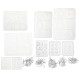 248PCS Silicone Earring Pendant Mold Necklace Jewelry Resin Mould Casting Craft 248PCS Silicone Earring Pendant Mold Necklace Jewelry Resin Mould Casting Craft