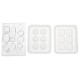 248PCS Silicone Earring Pendant Mold Necklace Jewelry Resin Mould Casting Craft