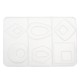 248PCS Silicone Earring Pendant Mold Necklace Jewelry Resin Mould Casting Craft 248PCS Silicone Earring Pendant Mold Necklace Jewelry Resin Mould Casting Craft
