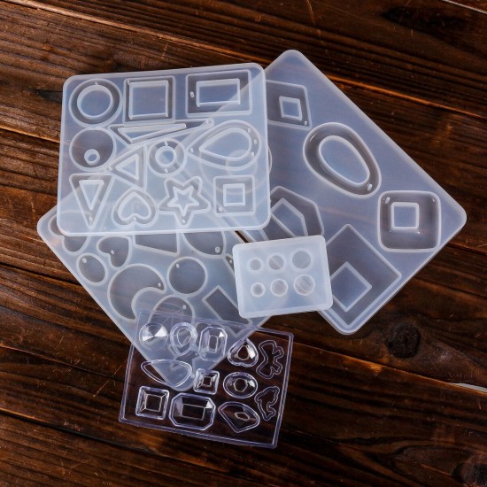 248Pcs Resin Casting Molds Jewelry Making Silicone Mould Metal Pendant Craft Kit 248Pcs Resin Casting Molds Jewelry Making Silicone Mould Metal Pendant Craft Kit