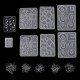 248Pcs Resin Casting Molds Jewelry Making Silicone Mould Metal Pendant Craft Kit